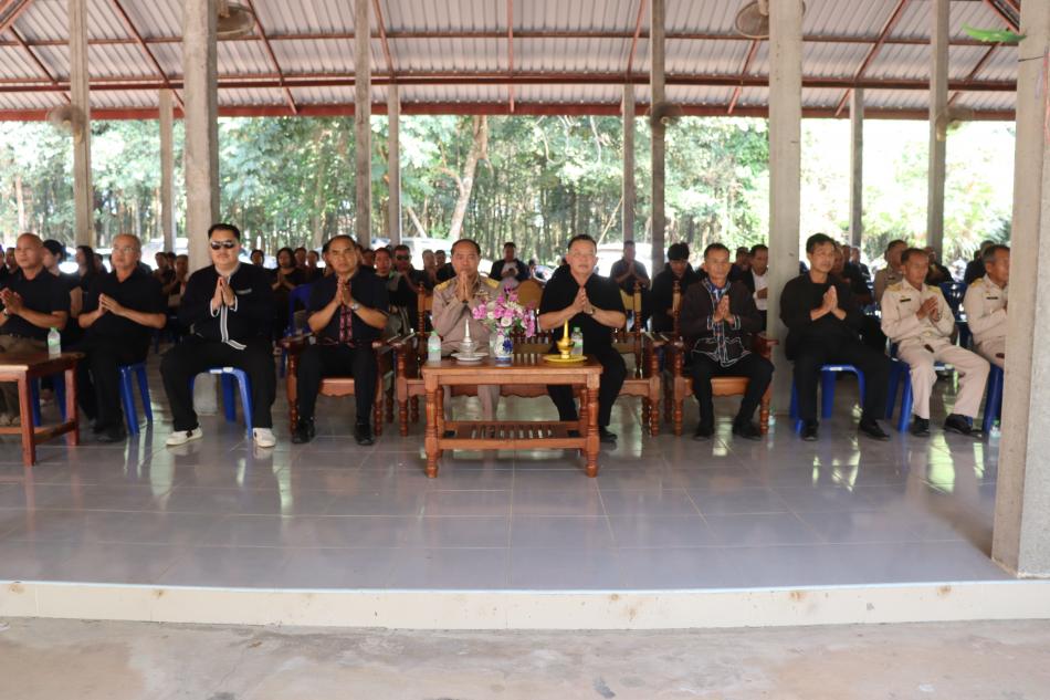 ร่วมงานฌาปนกิจ นายวินันท์ สุคำภา (ผู้วายชน)