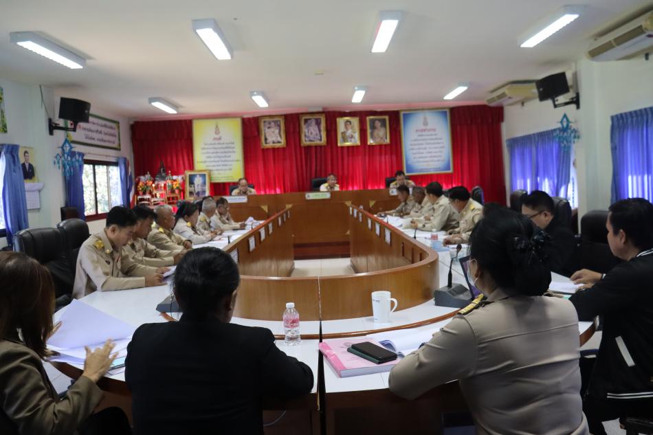 ประชุมสภาเทศบาลตำบลหนองแคน สมัยสามัญ สมัยที่ 4 ครั้งที่ 1 ประจำปี 2568